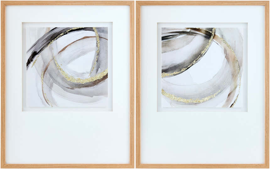 Rich White Modern Framed Wall Art for modern gallery walls
