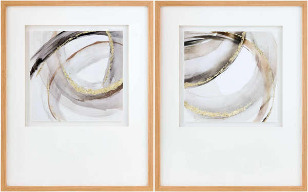Rich White Modern Framed Wall Art for modern gallery walls