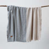 Horizon Throw - Beige/Light Gray/Navy