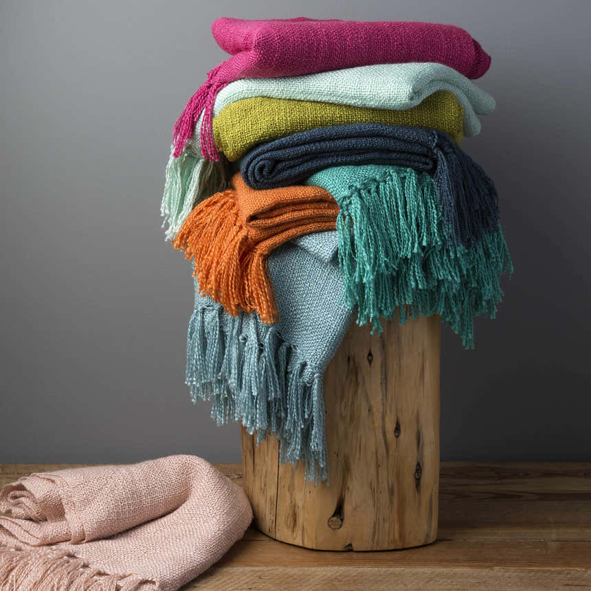 Tochimilco Throw Blanket