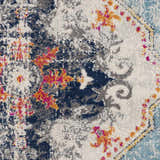 Sample Tigried Turquoise 2308 Area Rug - Clearance
