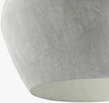 Rich Dark Gray Rustic Pendant Light for kitchen islands or dining areas
