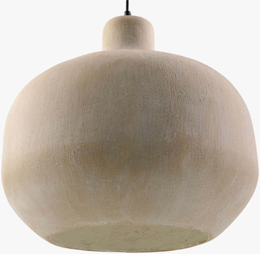 Soft Dark Gray Rustic Pendant Light for kitchen islands or dining areas