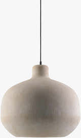 Soft Dark Gray Rustic Pendant Light for kitchen islands or dining areas