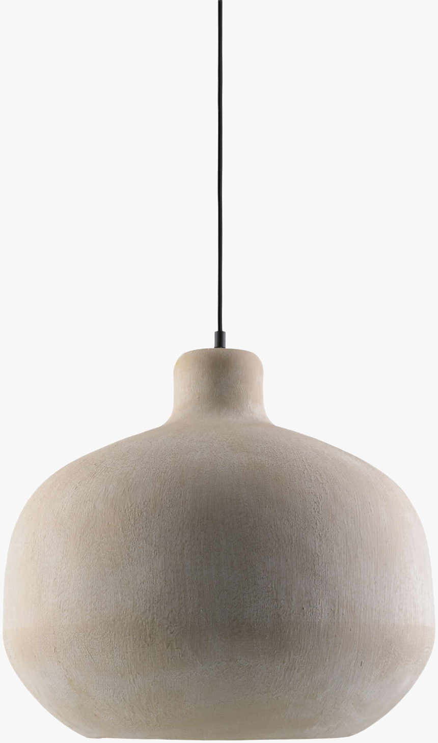 Soft Dark Gray Rustic Pendant Light for kitchen islands or dining areas