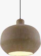 Soft Dark Gray Rustic Pendant Light for kitchen islands or dining areas