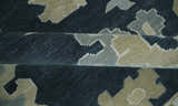 Traditional Hand Knotted Green, Beige, Silver and Ivory Multi Size Oushak Wool Area Rug