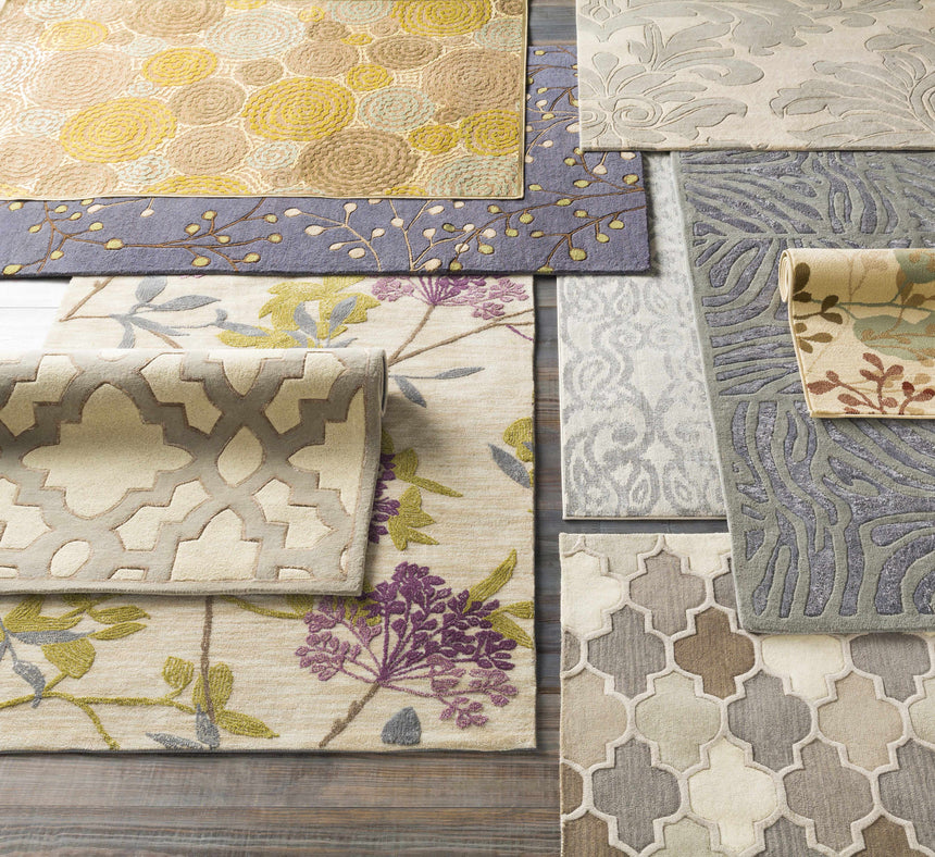 Made to Order Custom Size Brown Beige Elsu Area Rug