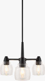 Randaberg Black Chandelier