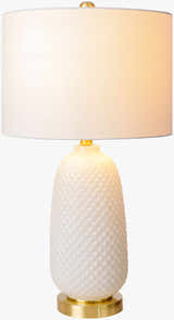 Sarangpur White Table Lamp - Clearance
