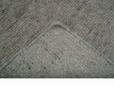 Tulu Modern Solid Beige Hand Knotted Wool Area Rug