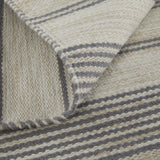 Feizy Duprine Transitional Stripes - Gray/Ivory Area Rug