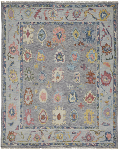 Feizy Karina Traditional Persian - Blue/Gray/Red Area Rug