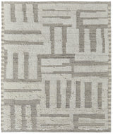 Feizy Ashby Transitional Geometric - Gray/Ivory Area Rug
