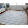Feizy Duprine Transitional Stripes - Blue/Ivory/Tan Area Rug