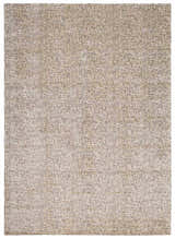 Close-up of the Nourison Starlight Midnight rug. Modern design with a subtle woven texture in neutral tones.