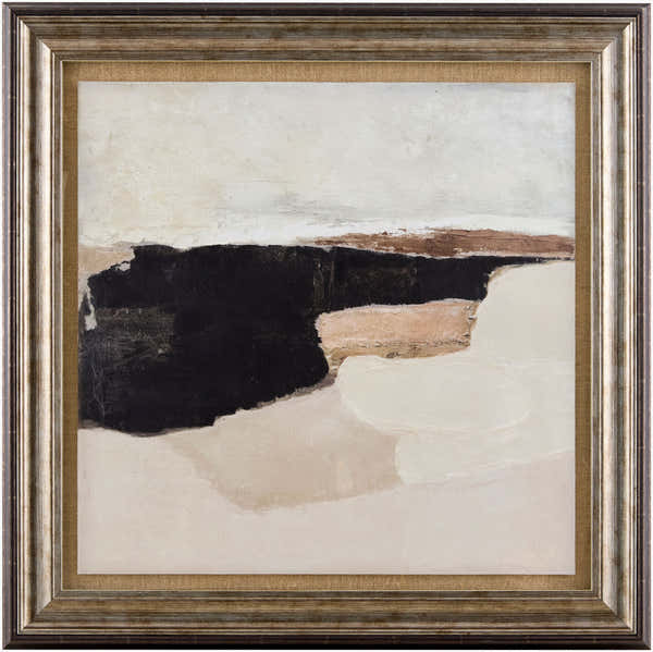 Deep Charcoal Modern Framed Wall Art for modern gallery walls