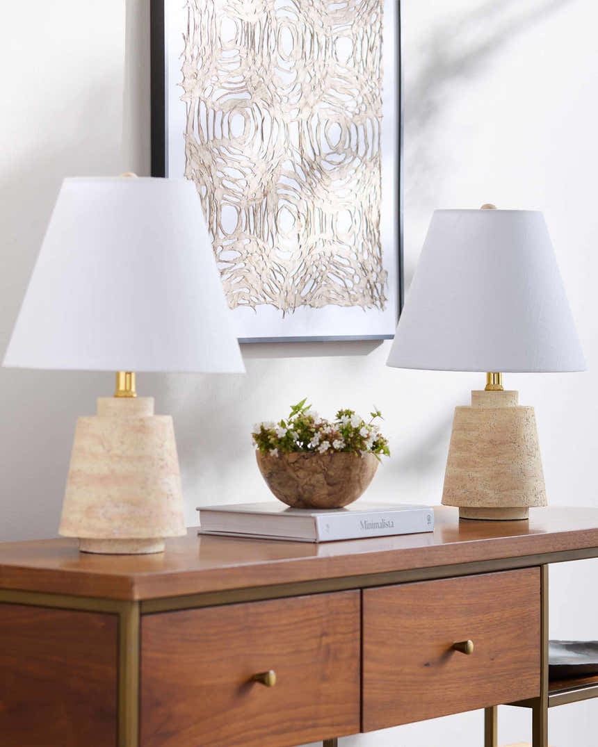 Mokua Cream Table Lamp