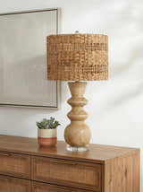 Ploubezre Ivory Table Lamp