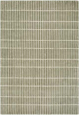 Sample Finial Olive Wool Area Rug