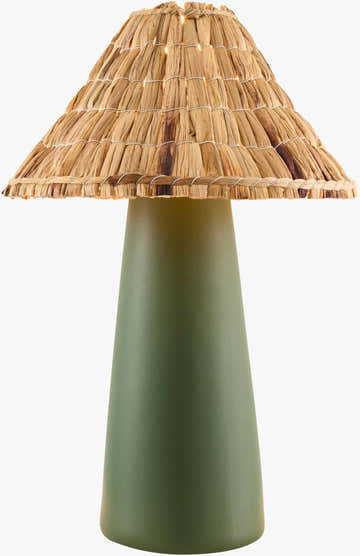 Deep Orange Traditional Table Lamp for bedside or console tables