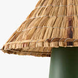 Deep Orange Traditional Table Lamp for bedside or console tables
