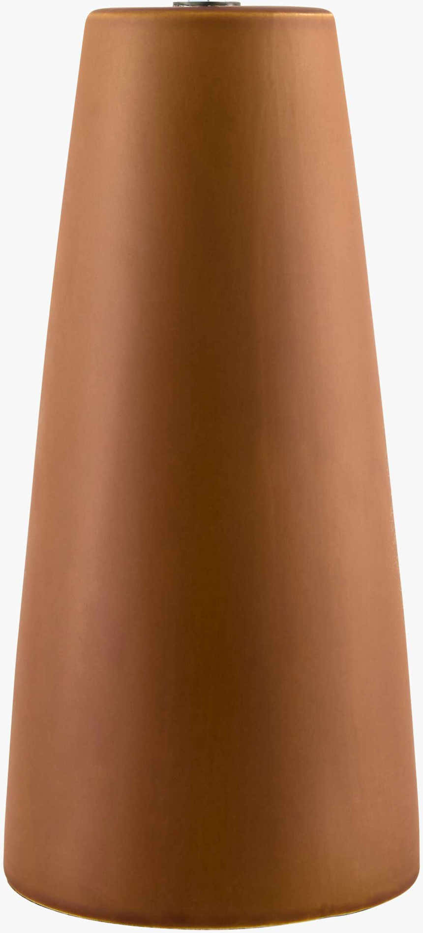 Warm Orange Traditional Table Lamp for bedside or console tables