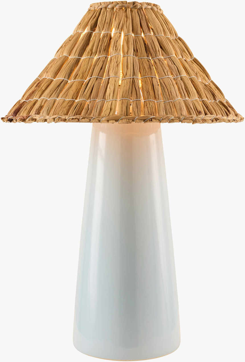 Cool Orange Traditional Table Lamp for bedside or console tables