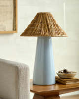 Cool Orange Traditional Table Lamp for bedside or console tables