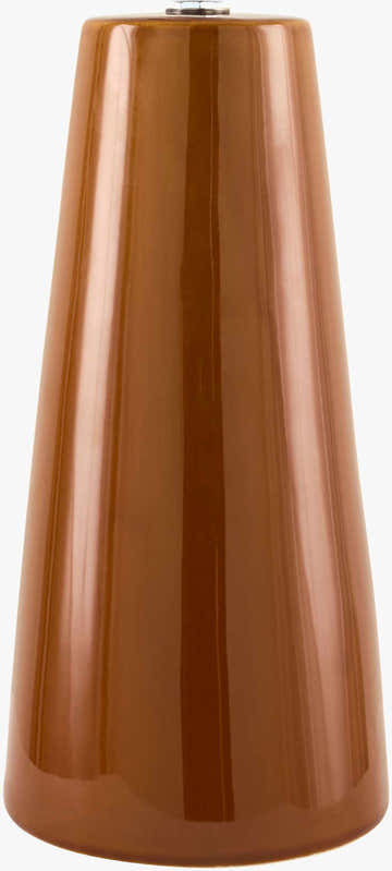 Bright Orange Traditional Table Lamp for bedside or console tables