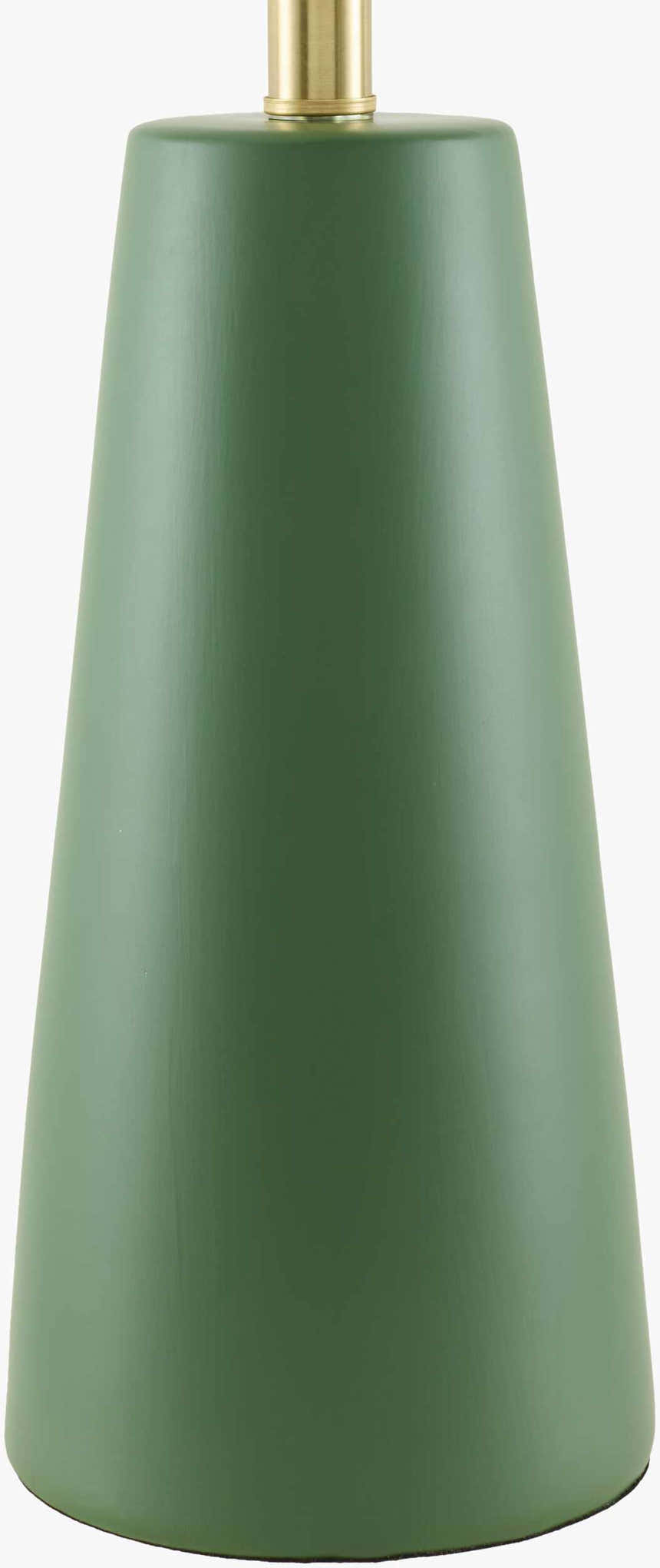 Forest Green Traditional Table Lamp for bedside or console tables