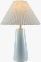 Light Gray Traditional Table Lamp for bedside or console tables