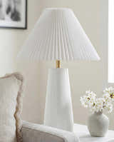 Dark Gray Traditional Table Lamp for bedside or console tables