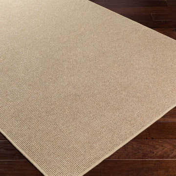 Villa Taupe Area Cut and Sew Custom Rug