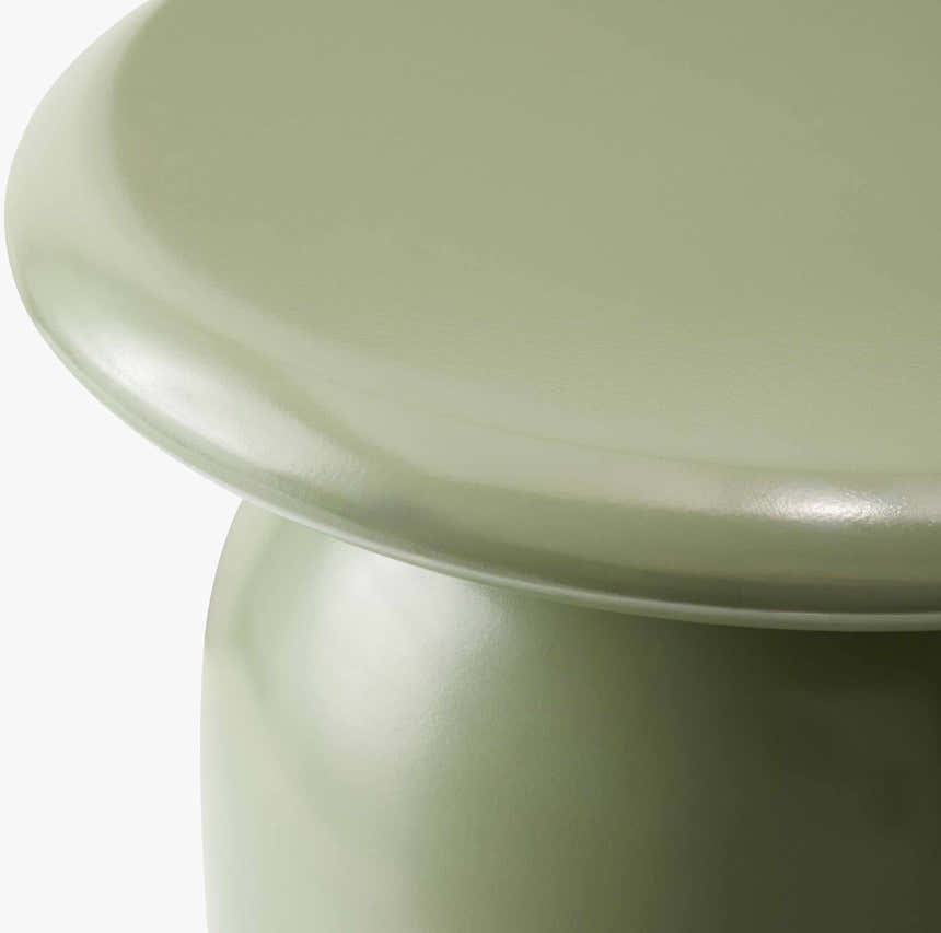 Lime Green Modern End Table for sofa or lounge seating