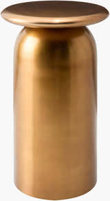 Orange Modern End Table for sofa or lounge seating