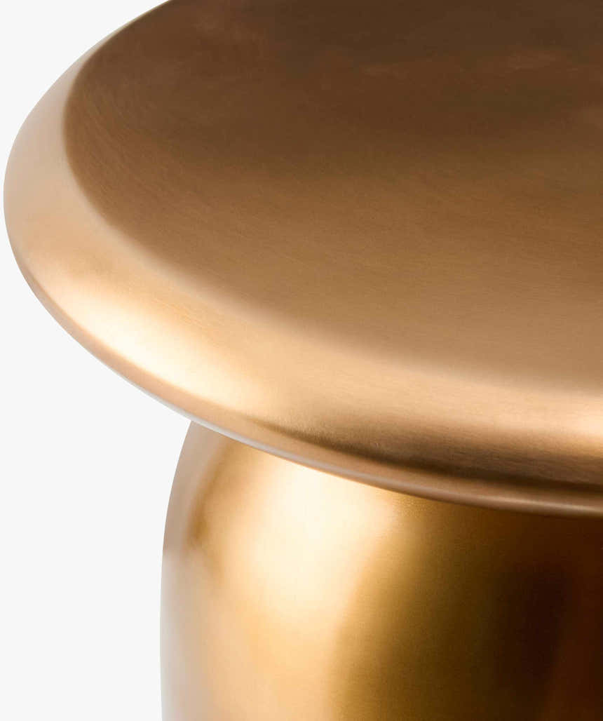 Orange Modern End Table for sofa or lounge seating