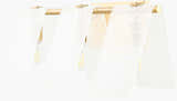Soft White Modern Wall Sconce with glass details for hallway or bedroom lighting