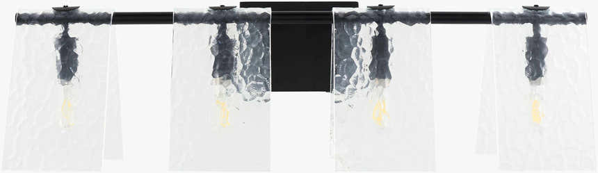 Rich Light Gray Modern Wall Sconce with glass details for hallway or bedroom lighting