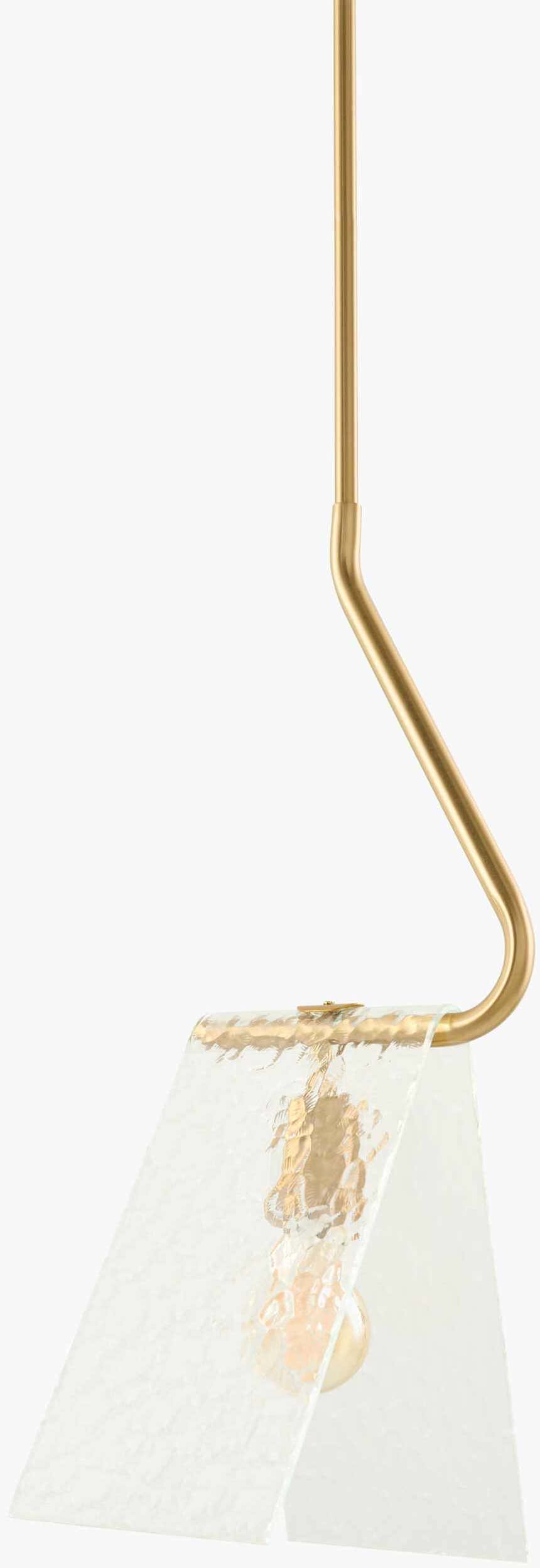 Tan Modern Pendant Light with glass details for kitchen islands or dining areas