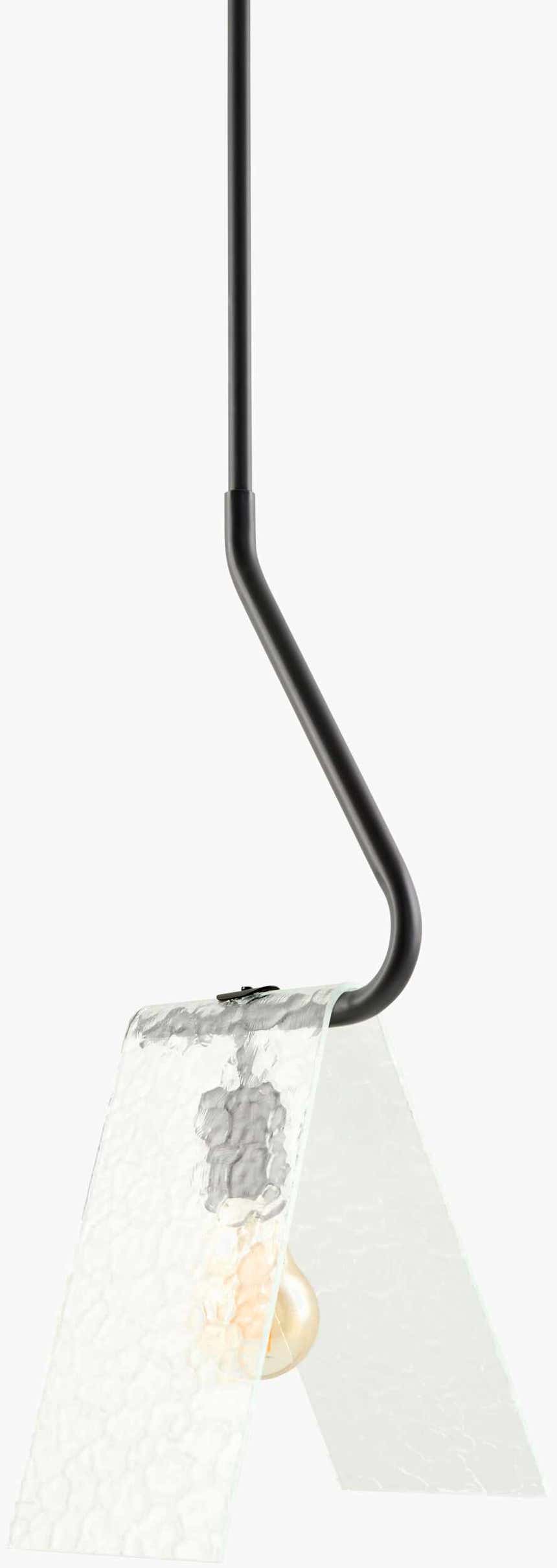 Light Gray Modern Pendant Light with glass details for kitchen islands or dining areas