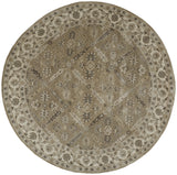 Feizy Eaton Traditional Oriental - Green/Brown/Taupe Area Rug