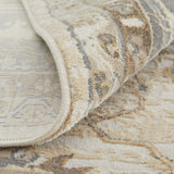 Feizy Celene Traditional Bordered - Tan/Ivory/Gray Area Rug