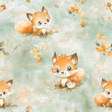 Enchanted Fox & Autumn Meadow