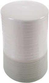 Neril Beige Minimalist Cylindrical Ceramic Outdoor Garden Stool