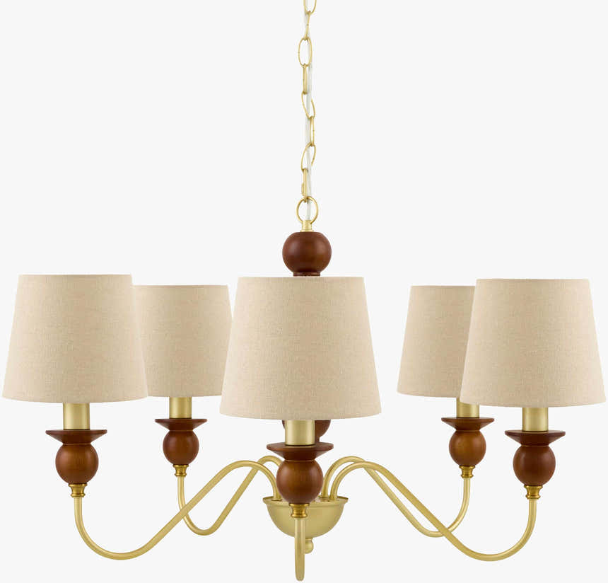 Hengstdal Dark Brown Chandelier