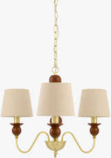Huangtian Dark Brown Chandelier