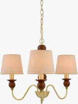 Huangtian Dark Brown Chandelier