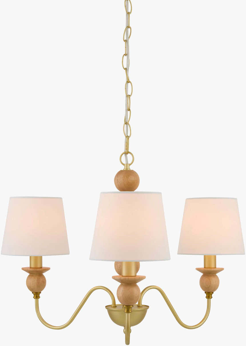 Huangtian Beige Chandelier