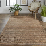 Feizy Kaelani Transitional Geometric - Brown/Gray Area Rug - Clearance